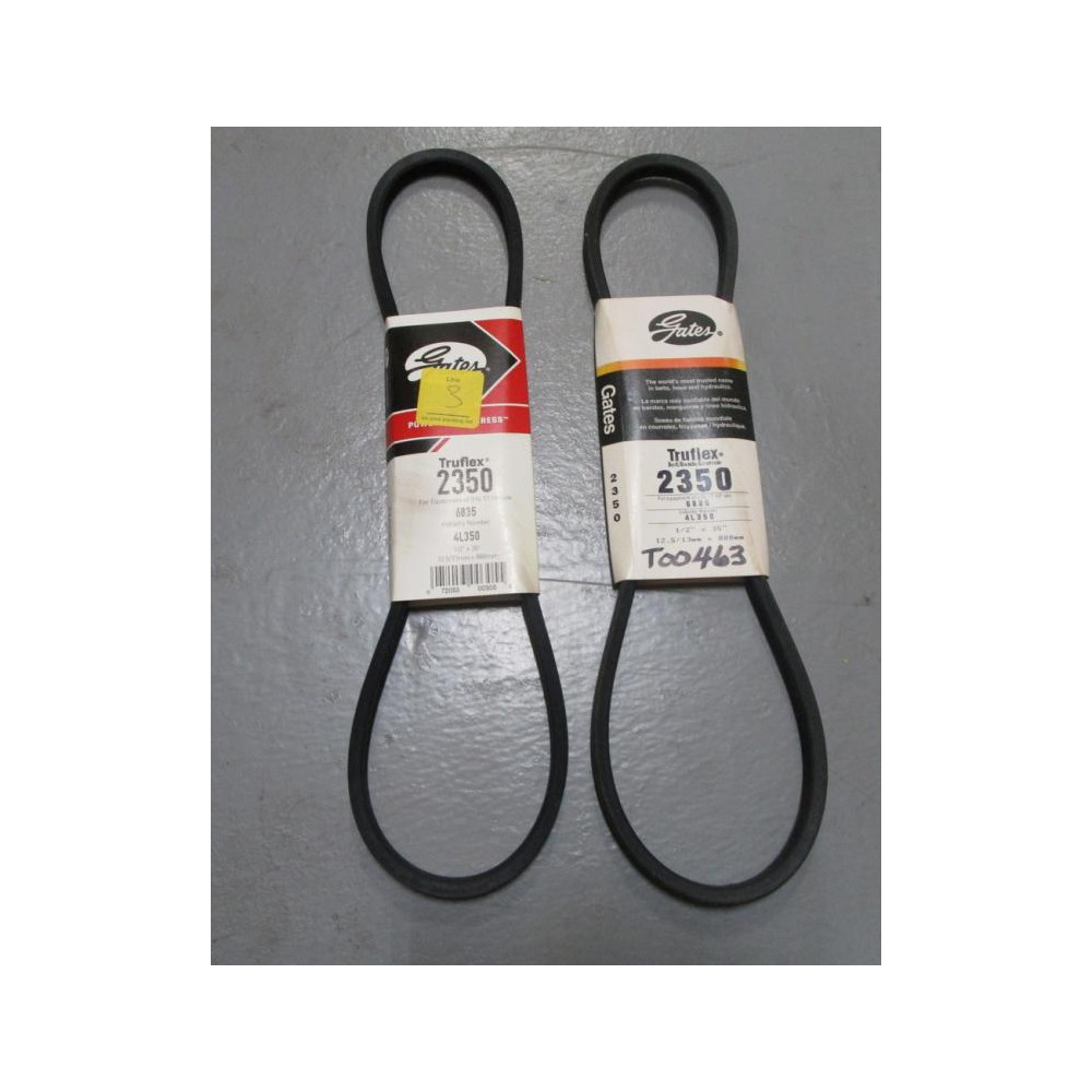 Gates 2350 Truflex V-Belt 4L350 (Pack of 2)