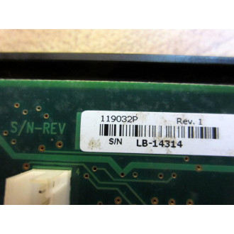 Diebold 49-211410-000A Circuit Board 49211410000A 119032P - Used