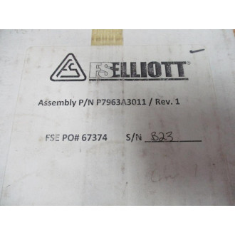FS Elliott P7963A3011 Seal Ring Assembly LP0591-10