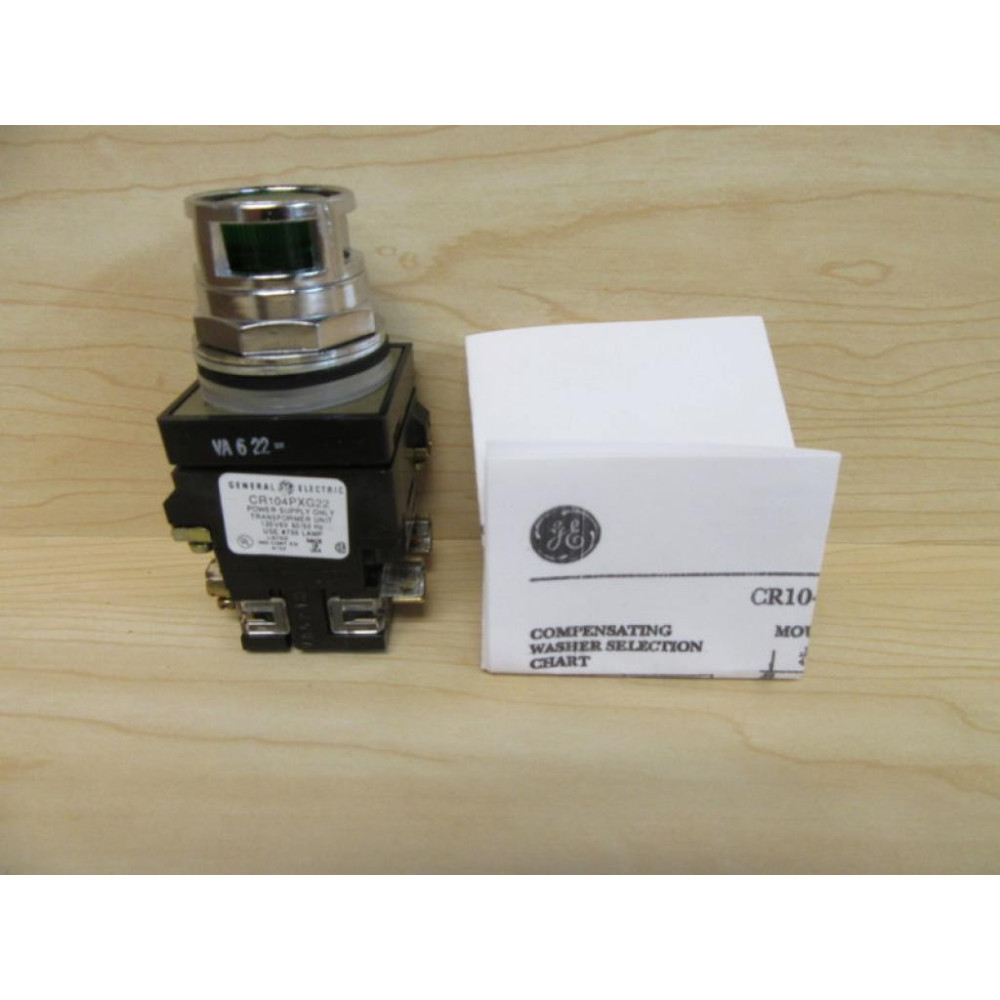 General Electric CR104PBL11G3S2 Illum. Pushbutton GE - New No Box