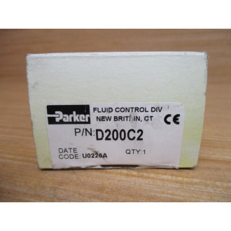 Parker D200C2 Valve Coil 7D200C2