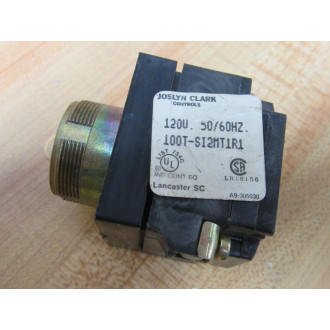 Joslyn Clark 100T-SI2MT1R1 Selector Switch Operator 100TSI2MT1R1 WO Knob - Used