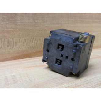 Joslyn Clark 100T-SI2MT1R1 Selector Switch Operator 100TSI2MT1R1 WO Knob - Used