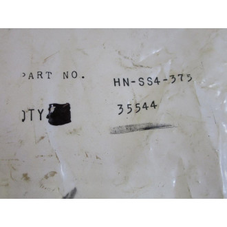 James C. White HN-SS4-375 Tubetrack Hex Nut 35544 (Pack of 60)