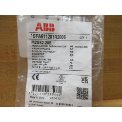 ABB 1SFA611201R2006 Selector Switch M2SS2-20B