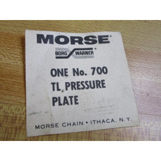 Morse 700 TL Pressure Plate 700 - New No Box