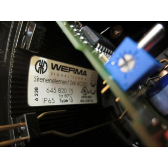 Werma 645 820 75 Siren Element 64582075 - New No Box