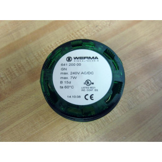 Werma 641.200.00 Green Stack Light 64120000 WO Bulb - New No Box