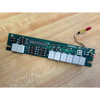 Leeds & Northrup 056865 Digital Display Board - Used