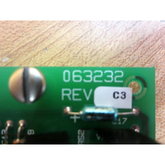 Leeds & Northrup 063232 Circuit Board Rev.C3 - Used