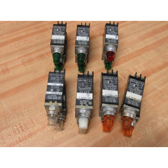 Allen Bradley 800T-PSDT16 Pilot Light 800TPSDT16 (Pack of 14) - Used