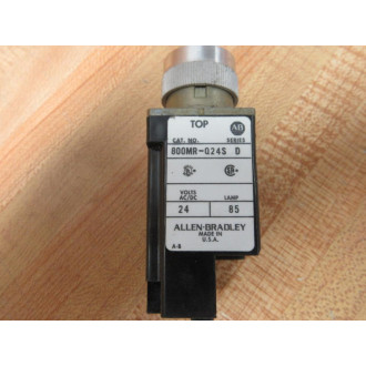 Allen Bradley 800MR-Q24S Pilot Light 800MRQ24S (Pack of 6) - Used