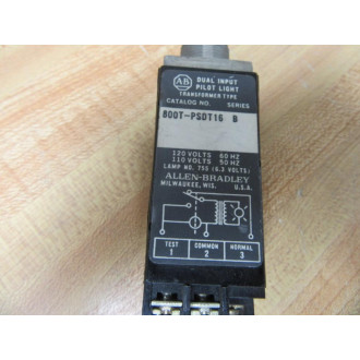 Allen Bradley 800T-PSDT16 Pilot Light 800TPSDT16 WO Lens (Pack of 25) - Used
