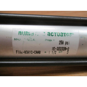 Numatics Actuator F1AK-03A1C-CAA0 Cylinder F1AK03A1CCAA0 - New No Box