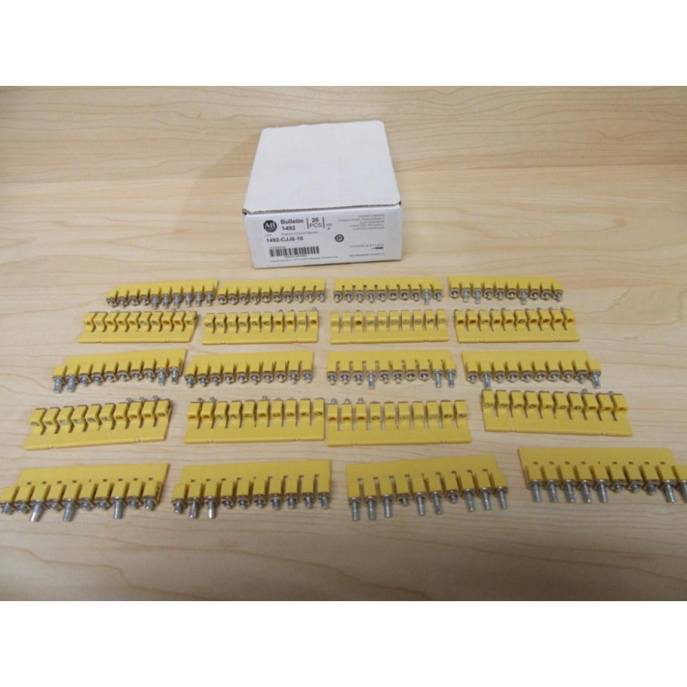 Allen Bradley 1492-CJJ6-10 Center Jumper (Pack of 14)