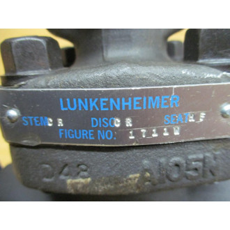 Lunkenheimer 1711W 1-12" Valve 1711W - New No Box