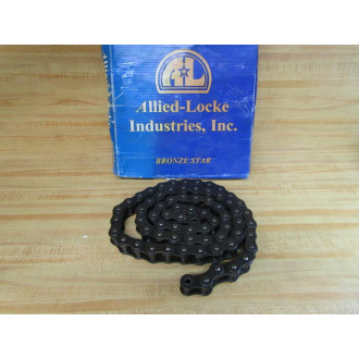 Allied-Locke 80-1R AL Roller Chain 801R 5' 10" Length