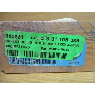 C.G. Bretting Manufacturing 405-25T13 Rod Mech, GNRL 363051