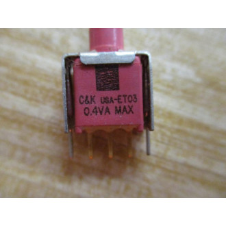 C&K ET03 Toggle Switch - New No Box