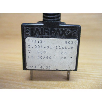 Airpax T11-2-3.00A-01-11AL-V 3A Circuit Breaker T112300A0111ALV - Used