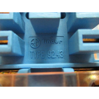 Finder 92.43 Relay Socket 9243 (Pack of 3) - Used