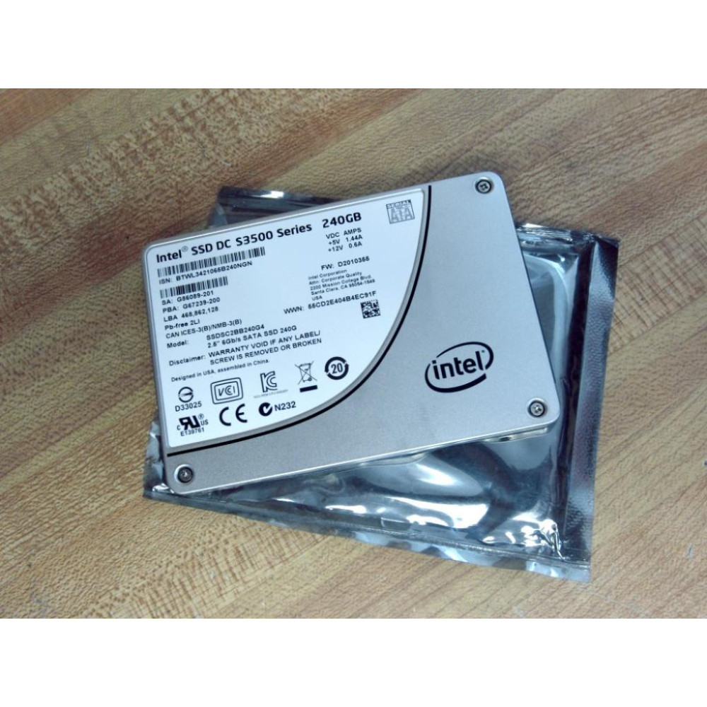 Intel SSDSC2BB240G4 2.5" 6Gbs SATA SSD 240G - New No Box Intel SSDSC2BB240G4 2.5" 6Gbs SATA SSD 240G - New No Box