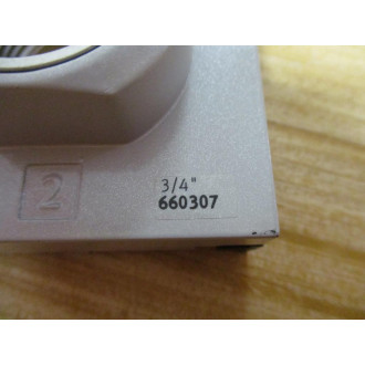 Festo 660307 Threaded Connection Plate MS6-AGE-R - New No Box