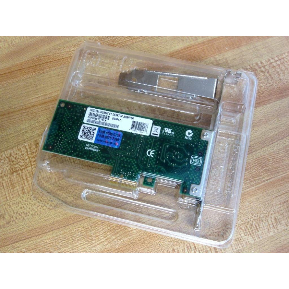 Intel CPU-E25869 Gigabit CT Desktop Adapter Card EXPI9301CT Intel CPU-E25869 Gigabit CT Desktop Adapter Card EXPI9301CT
