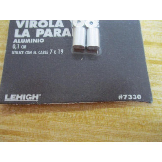 Lehigh 7330 116" Ferrule & Stop Set (Pack of 3)