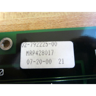 Liebert 02-792225-00 Processor Board 0279222500 - Used