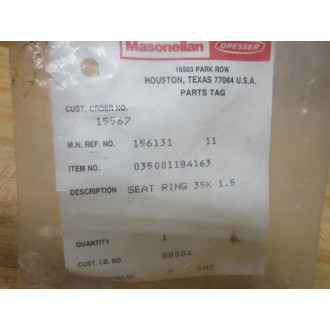 Masoneilan Dresser 035001184163 Seat Ring H1G1555