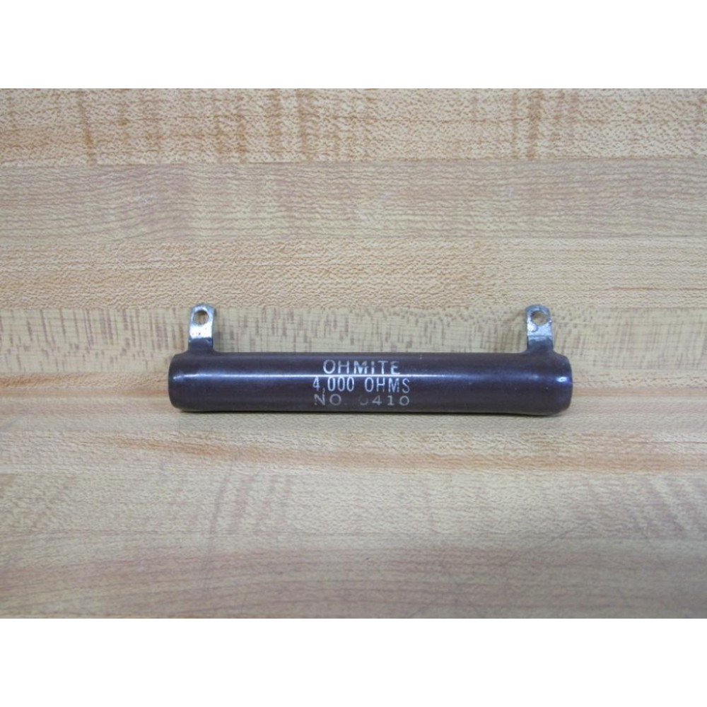 Ohmite 0410 Resistor 4,000 OHMS - Used