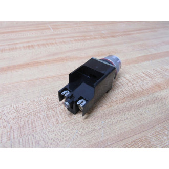 Allen Bradley 800MR-PT16WS Pushbutton Switch 800MR-PT16S WO Contacts - Used