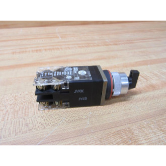 Allen Bradley 800MR-NX2Q 4-Pos Selector Switch W800M-XAK WKnob - New No Box