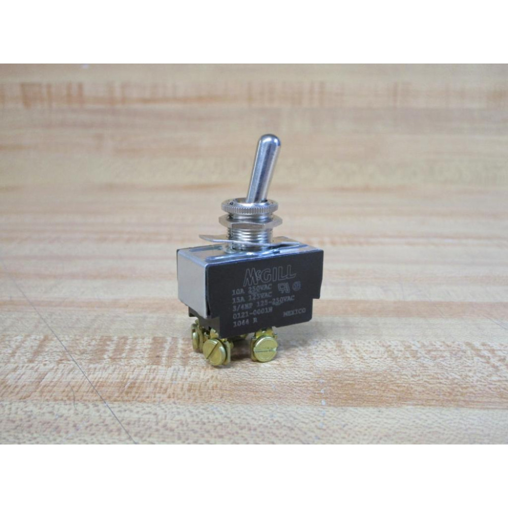 McGill 0121-0001N Toggle Switch 1044 R - New No Box