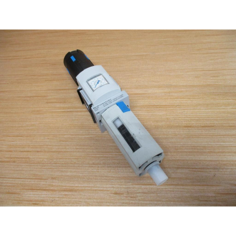 Festo MS6-LFR-12-D6-E-R-V-AS-Z Filter Regulator 529183 - New No Box Festo MS6-LFR-12-D6-E-R-V-AS-Z Filter Regulator 529183 - New No Box