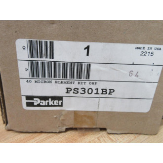 Parker PS301BP Hydraulic Filter Element Kit wGaskets