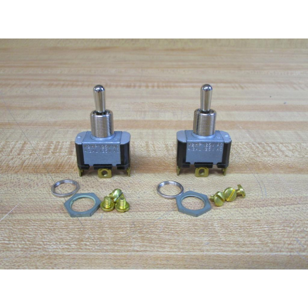 Cutler Hammer 0830 Eaton Toggle Switch (Pack of 2) - New No Box