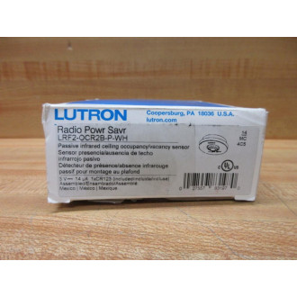 Lutron LRF2-OCR2B-P-WH Occupancy Sensor LRF2-OCR2B-P WOut Hardware