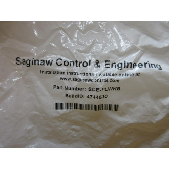 Saginaw Control & Engineering SCE-PLWKB Padlocking Wingknob Door Latch