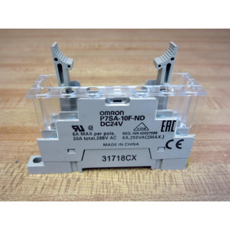 Omron P7SA-10F-ND Relay Socket P7SA-10F-ND DC24V (Pack of 3) - New No Box