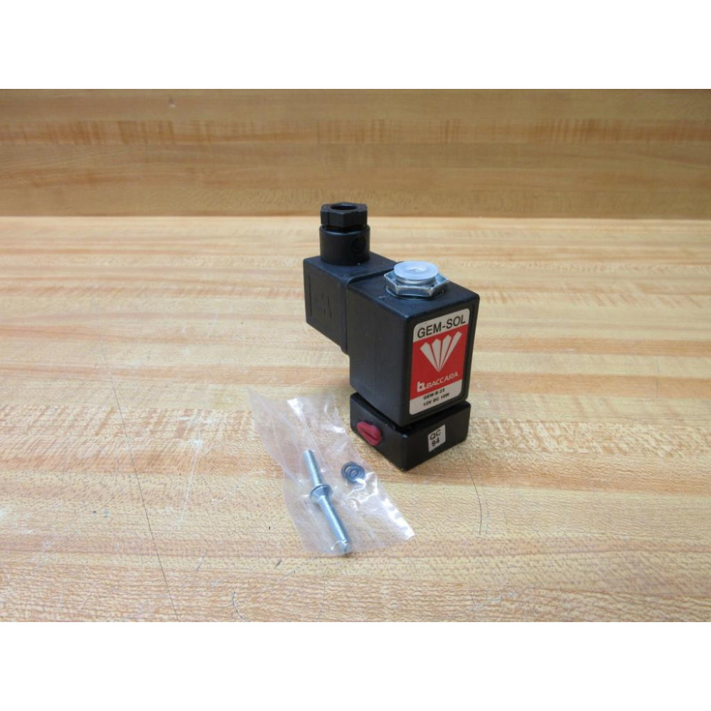 Baccara GEM-B-23 GEM-SOL Solenoid Valve GEMB23 W3WNC ADC 2.4 - New No Box
