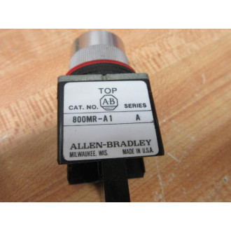 Allen Bradley 800MR-A1 Push Button Green 800MRA1 (Pack of 9) - Used