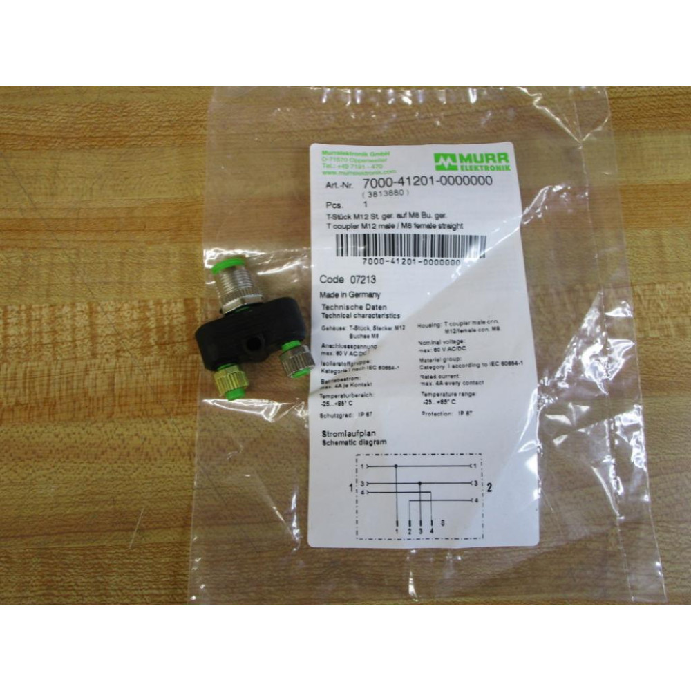 Murr Electronik 7000-41201 T Coupler 3813880