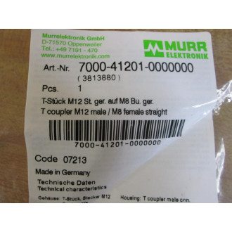 Murr Electronik 7000-41201 T Coupler 3813880