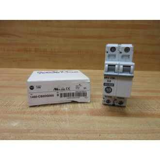 Allen Bradley 1492-CB2DG050 Breaker 5A