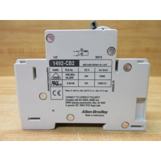 Allen Bradley 1492-CB2DG050 Breaker 5A