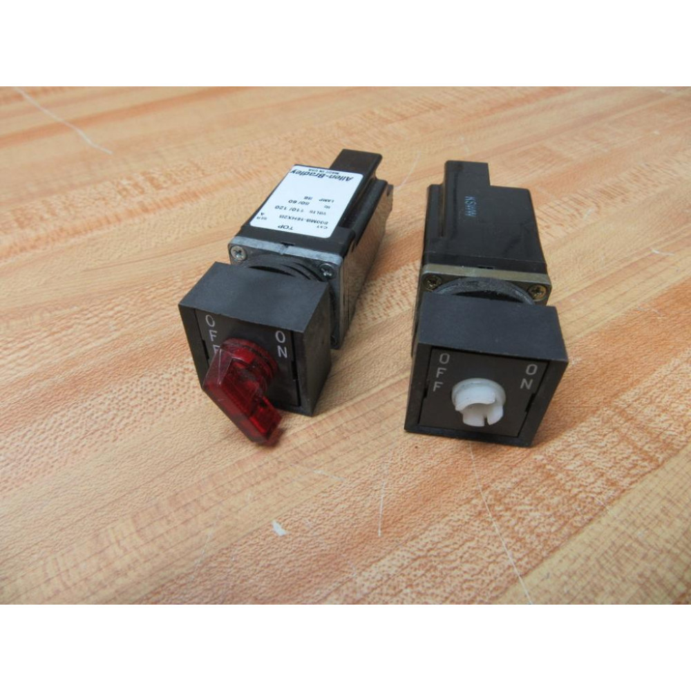 Allen Bradley 800MB-16HX2B Operator For Selector Switch (Pack of 2) - Used