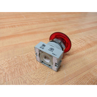IDEC AVLW49911D-R-24V E-Stop Button AVW WO Contact Blocks - New No Box