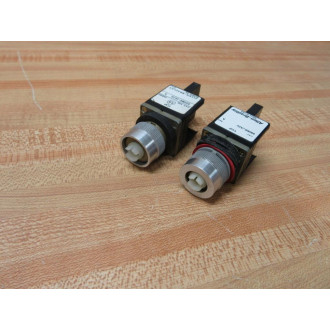 Allen Bradley 800MR-JX2U Selector Switch 800MRJX2U (Pack of 2) - Used